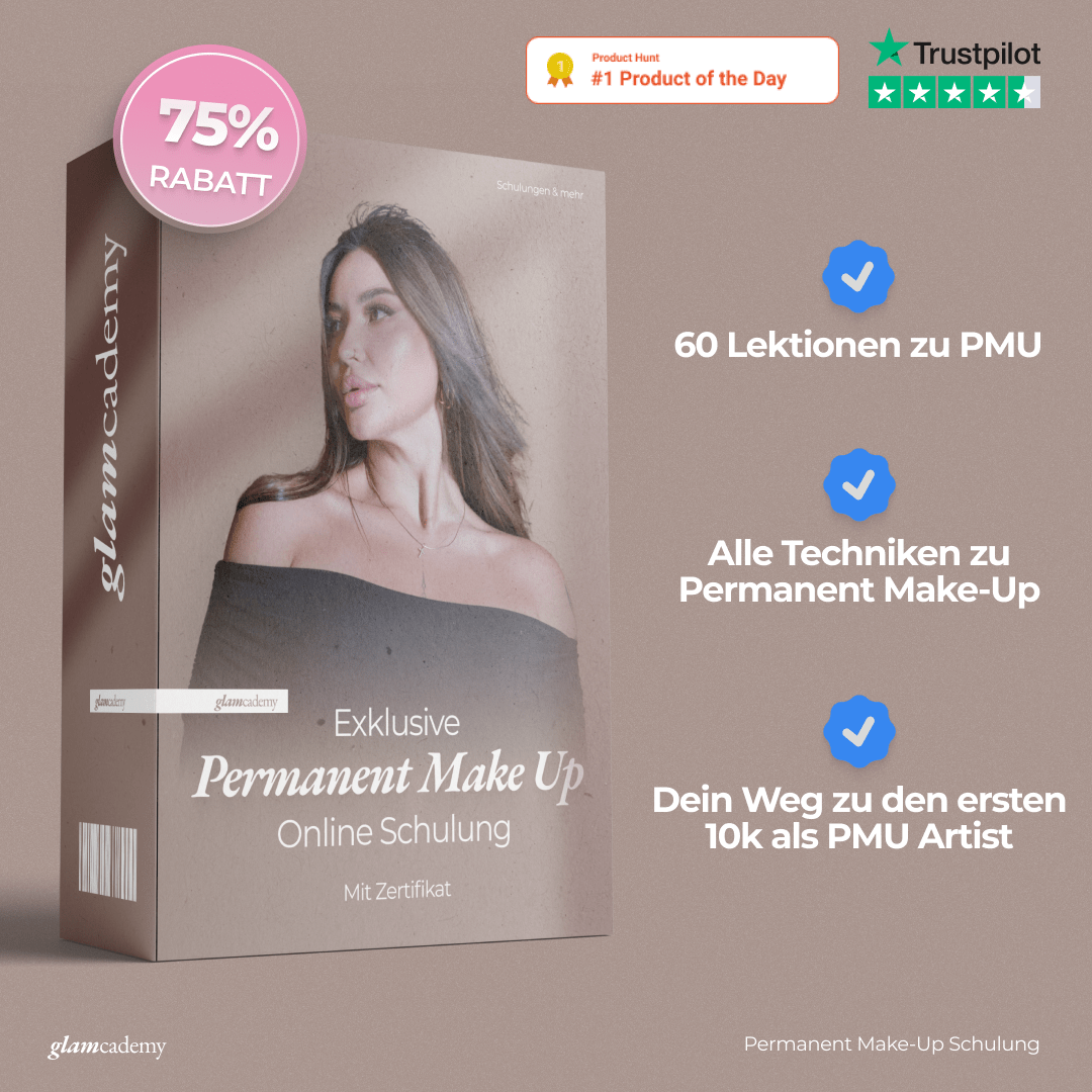 Exklusive Permanent Make - Up Online Schulung - Glamcademy
